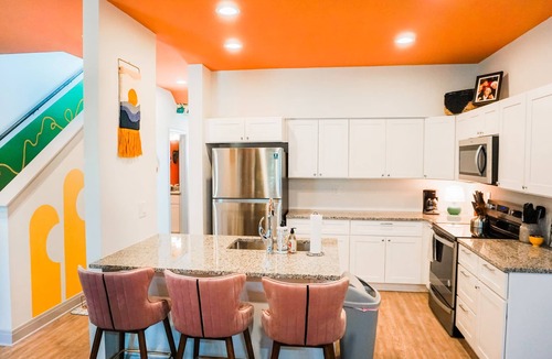 Point Venture House | Multi-Family Golf Course Townhome Lake Travis Sleeps 14-16