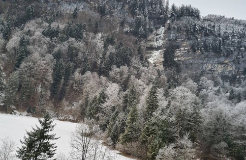 Saint Georgen Ot Brigach Apartment | Muota River Apartment mit Fantastischer Aussicht