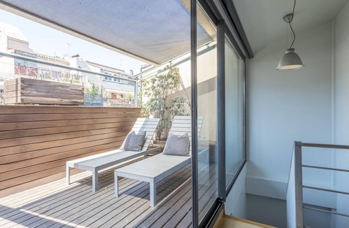 Sant Gervasi – la Bonanova Apartment | My Space Barcelona Penthouse in Bonanova with Private Terrace for 6