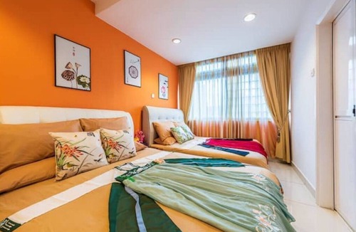 Sri Petaling Apartment | Ancient Loft House - China Theme@ KL Bukit Bintang