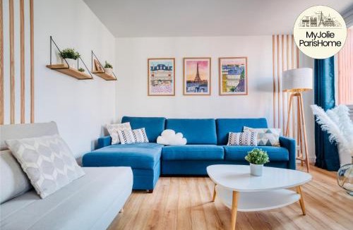 Quartier de Javel Apartment | MyJolieParisHome - King size bed, Balcony, 2 Parking