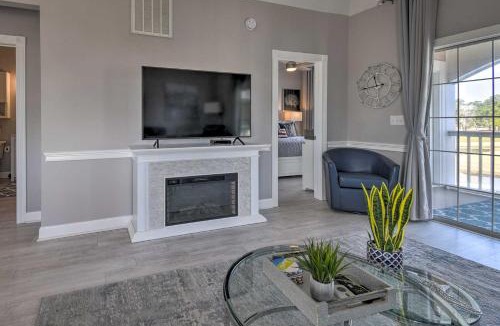 Central Myrtle Beach Apartment | Myrtle Beach Condo Golf Course and Pool View!