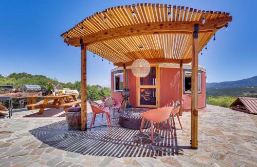 Fallbrook Apartment | Mystical Mongolian Yurt in Fallbrook w/Views!