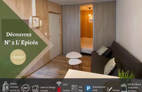 Bethune Apartment | N°2 L'épicéa - Appart Hôtel La Maison Sévigné