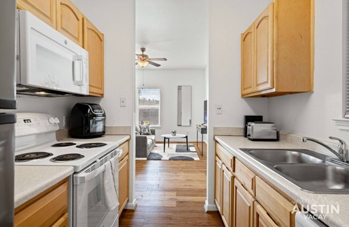 Village At Walnut Creek Apartment | N. Austin Condo w/Pool, Gym & Easy Access to Domain + Pet-Friendly