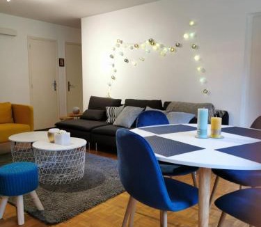Eraudiere-Renaudiere Apartment | Nantes RENAUDIERE - Proche Parc Expo Stade Beaujoire - Wifi - Parking - Tramway bus