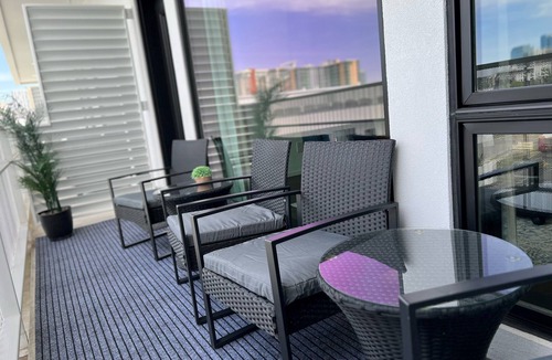 Edgehill Condo | Nashville Condo-Walking Distance to The Gulch, Free Parking, Private Balcony