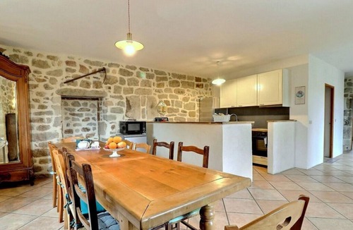 Largentiere House | Natural stone house "La Maison d'Anna Thémé" in the south of France for up to 12 people.