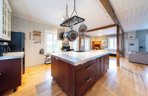 Mauricie House | Nature Haven w/Fireplace, Hiking Trails, and Relaxing Spa | Near Mauricie Park