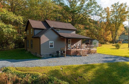 Wellsboro Cabin | Nature's Edge | Riverfront Access + Fire Pit!