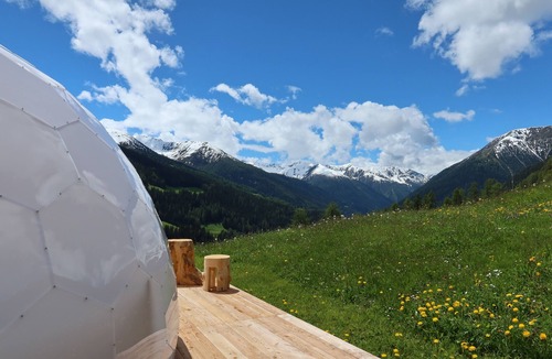 Davos RV Rental | Naturedome Glamping: Naturally luxurious