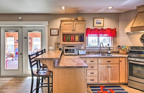 Lubec Cottage | Nautical Lubec Cottage w/Fire Pit & Grill!