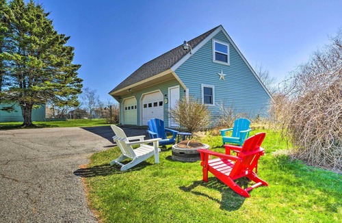 Lubec Cottage | Nautical Lubec Cottage w/Fire Pit & Grill!
