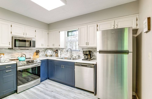 Overland Park House | Near Arrowhead Stadium: Walkable Overland Park Gem