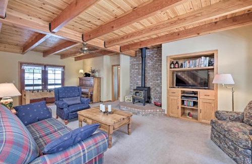 Glencoe House | Near Bear Valley: Peaceful Arnold Home w/Hot Tub