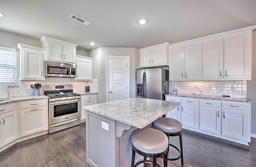 Rogers House | Near Hiking & Biking: Convenient Home in Rogers!