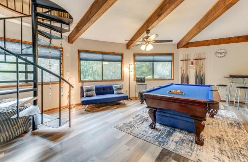 Bracey House | Near Lake Gaston: Unique Home w/Deck & Fire Pit!