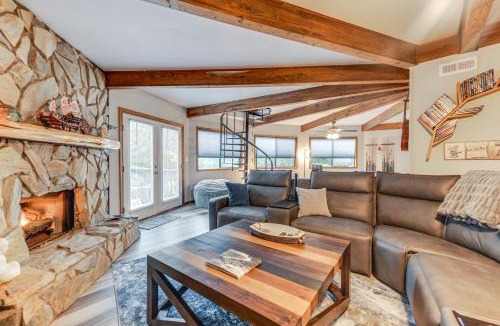 Bracey House | Near Lake Gaston: Unique Home w/Deck & Fire Pit!