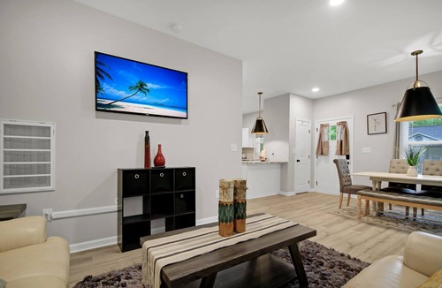 Hanahan House | Near Park Circle, Downtown, & Beaches | Pool Table