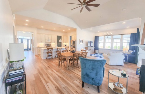 Cape Charles House | Near Private Beach & Beautifully Furnished! 3 BR, 2 BA Home in Bay Creek!