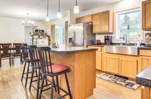 Harrison House | Near Skiing Serene Harrison Retreat with Fire Pit