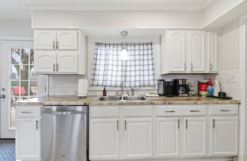 Wichita House | Near WSU: Bumper Pool and Fire Pit!
