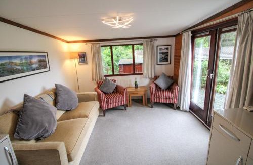 Skelwith Bridge House | Neaum Crag Lodge ideal for a couple or family with young children in a woodland setting at Skelwith Bridge
