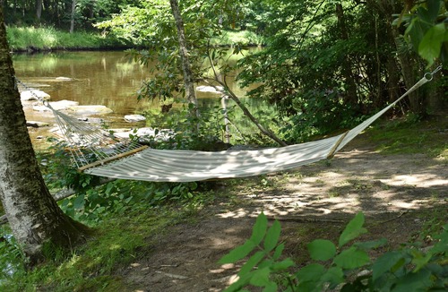 Woodbourne Cabin | Neversink Sanctuary - Private Camp - Riverside Eagle Watch