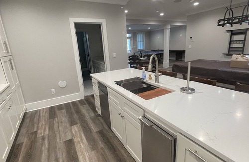 Penhook House | NEW 2024! LUXURY LAKEFRONT!Chef's Kitchen, Elevator, Firepit, Bar, Gameroom!