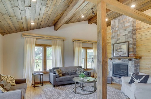 New Albin House | New Albin Vacation Rental w/ Fire Pit & Views!