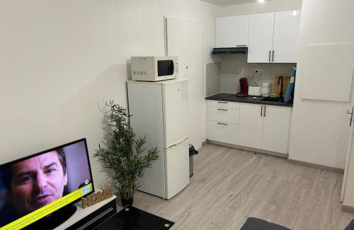 Saint-Ouen Apartment | New apartment HD video projector Home theater