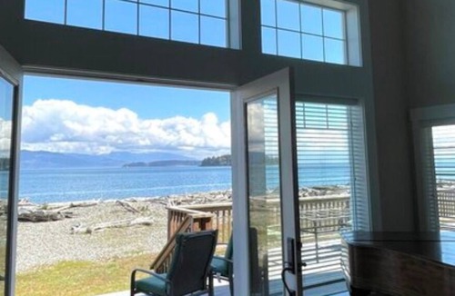 Anacortes House | New Beachfront Home on Guemes Island!