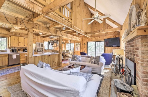 Otis Cabin | NEW! Beautiful Berkshires Cabin w/ Deck & Fire Pit