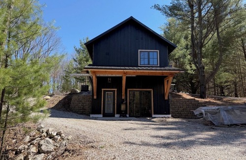 Silver Lake Cabin | New Build 2-bedroom 2-bath cabin on 2 acres -sleeps 8 near Silverlake Sand Dunes