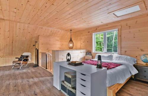 Saint-Alphonse-Rodriguez Ski Chalet | NEW Chalet des pins - lake access