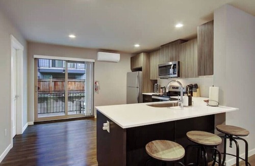 Brighton House | NEW! Chic Townhome w/Garage, Centrally Located!