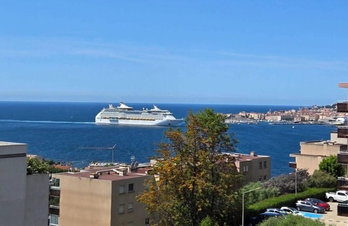 Le Ricanto Apartment | New climatisé & wifi: T3 haut de gamme vue mer de 78m²+ terrasse 45m²
