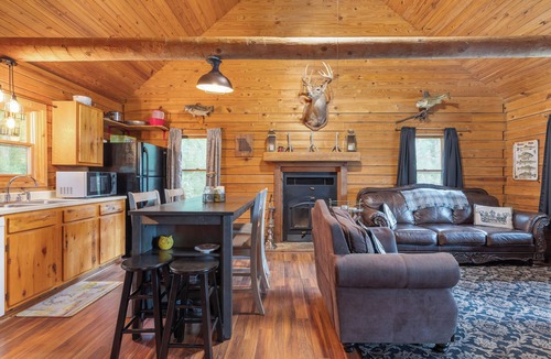 Shell Knob Cabin | New Deck and fire pit!