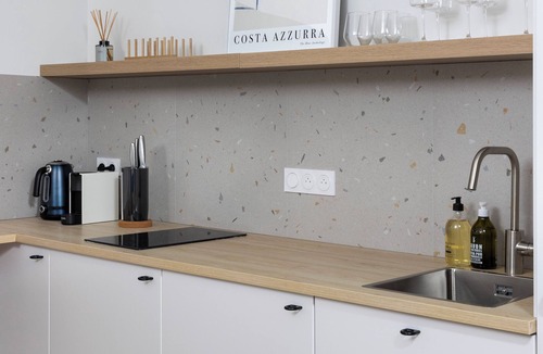 Les Revoires Apartment | New Designer Studio Centrally Located AC, Fiber