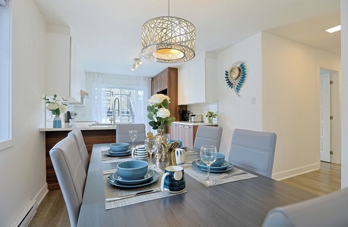 Lafleche Apartment | New Escape Haven 3-Beds Condo with Free Parking