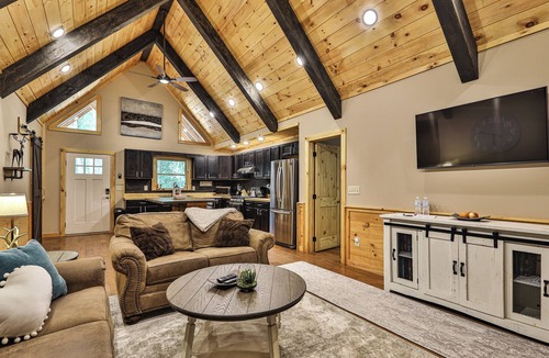 Ellijay Cabin | *NEW*FREE PETS King Bed Fire pit Hot Tub