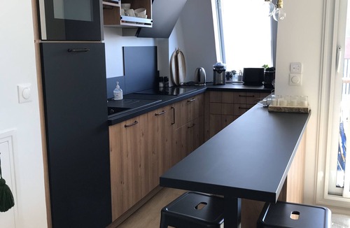 Cabourg House | NEW ! Full sea view. Charming apartment 3 bedrooms private parking