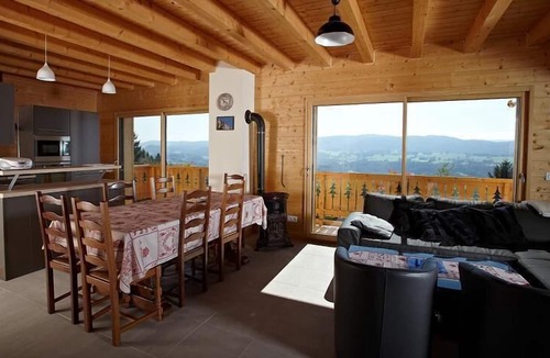 Foncine-le-Haut Ski Chalet | NEW HOLIDAY CHALET FULL SOUTH CLOSE TO SKI SLOPES