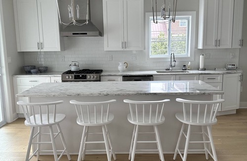 Normandy Beach House | New home with private beach and rooftop deck