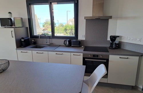 Mesnil-Val-Plage House | New house, 6 people, Sea view, Criel sur mer
