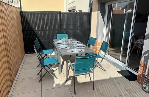 Stella-Plage Apartment | New house with large terrace in Stella-Plage