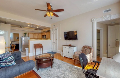 Troy Apartment | New kitchen & appliances, historic 2 bedroom Downtown Troy