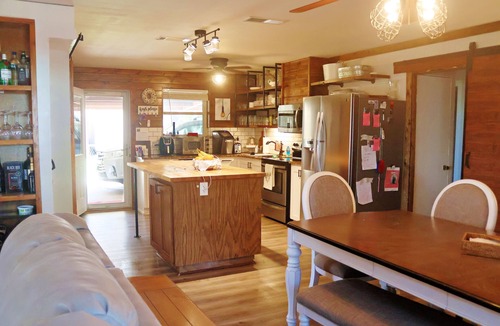 Tool House | New Listing-2 Houses one level, Waterfront on Cove, Dock, Firepit, Game Room