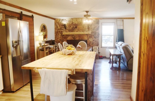Tool House | New Listing-2 Houses one level, Waterfront on Cove, Dock, Firepit, Game Room