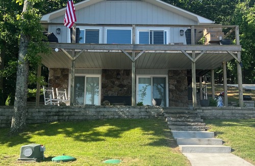 Grove House | NEW LISTING! Lakefront Home on Grand Lake. Private Dock & Stunning Sunset Views!